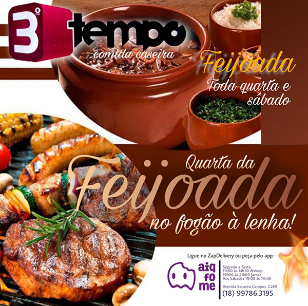 Quarta-feira é dia de Feijoada no Vesúvio