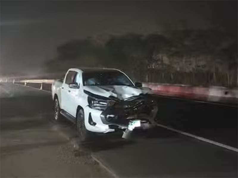 Motociclista morre após ser atingido por caminhonete e motorista foge, em Pirapozinho