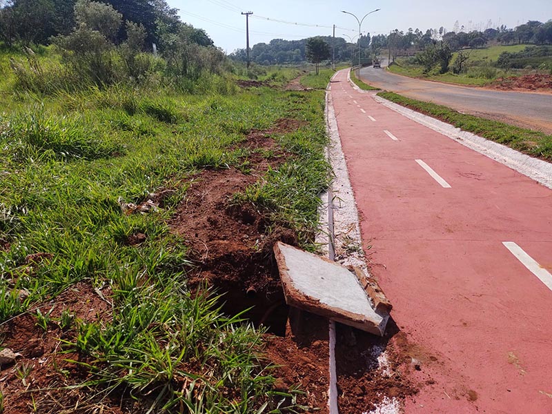 Prefeitura de Paraguaçu registra Boletim de Ocorrência após furto de fios em pista de caminhada