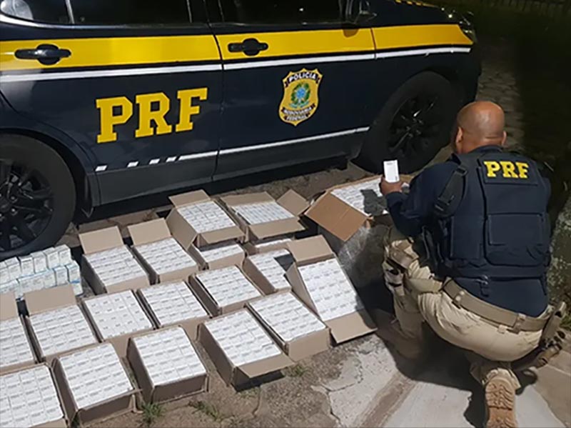 Polícia apreende carga de medicamentos com nota fiscal falsa na BR-153 em Ourinhos