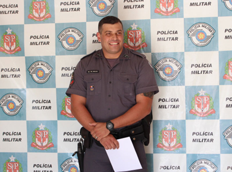 Policial é homenageado por sua atuação contra o tráfico de drogas em Paraguaçu