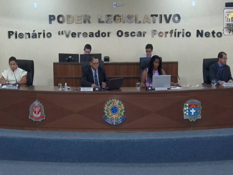 Vereadores aprovam requerimentos e projetos na penúltima Sessão Ordinária desta Legislatura