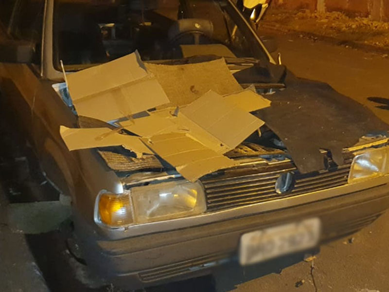 Carro furtado em Maracaí é encontrado 'depenado' em Paraguaçu Paulista