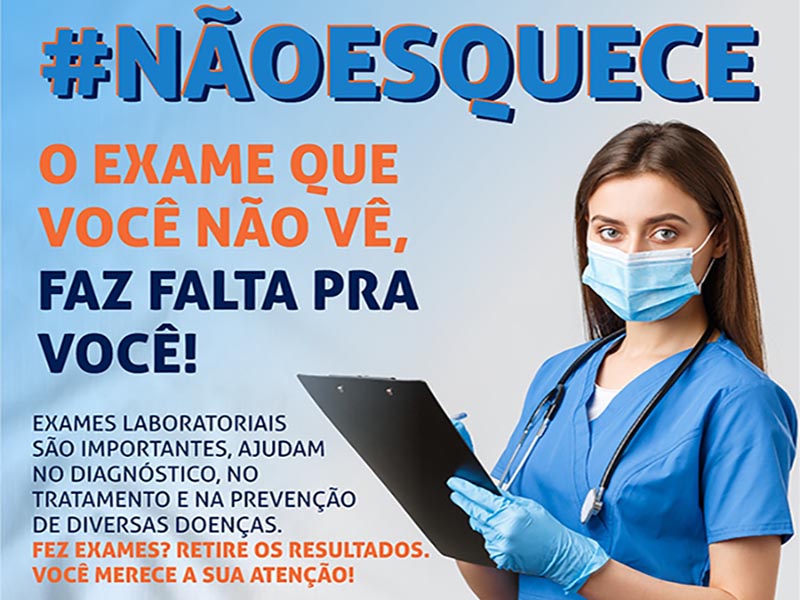 Exames laboratoriais e ambulatoriais não retirados preocupam Departamento de Saúde em Paraguaçu