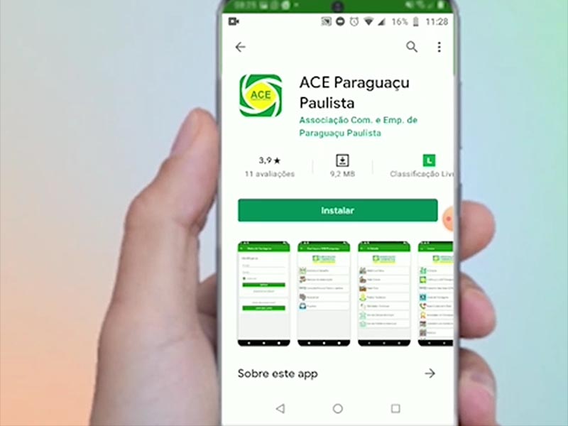 Ainda não tem o App da ACE Paraguaçu? Saiba como baixar!