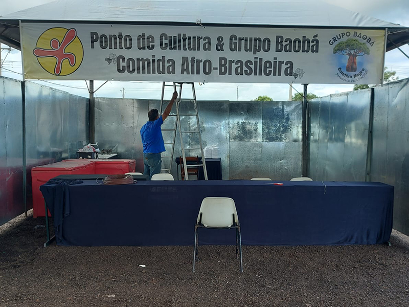 Ponto de Cultura e Coletivo Baobá terão barraca de culinária afro-brasileira na Festa das Nações