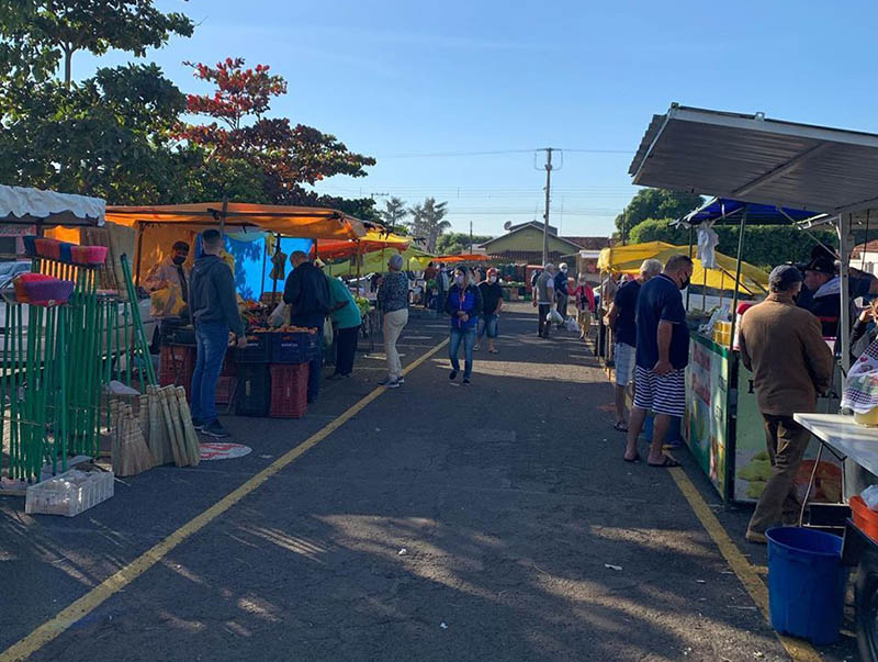 De terça a domingo, feiras livres são realizadas em Paraguaçu Paulista