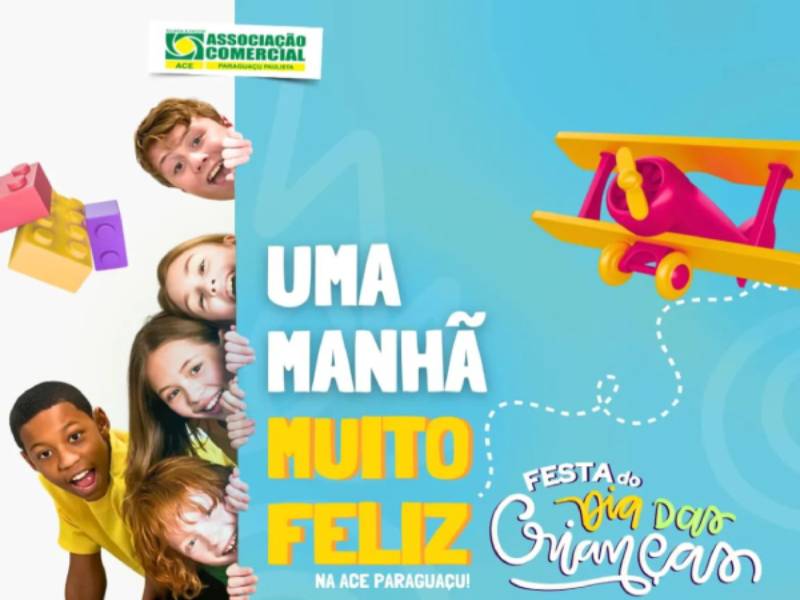 Neste sábado, dia 9, tem uma 'Manhã Muito Feliz' promovida pela ACE Paraguaçu