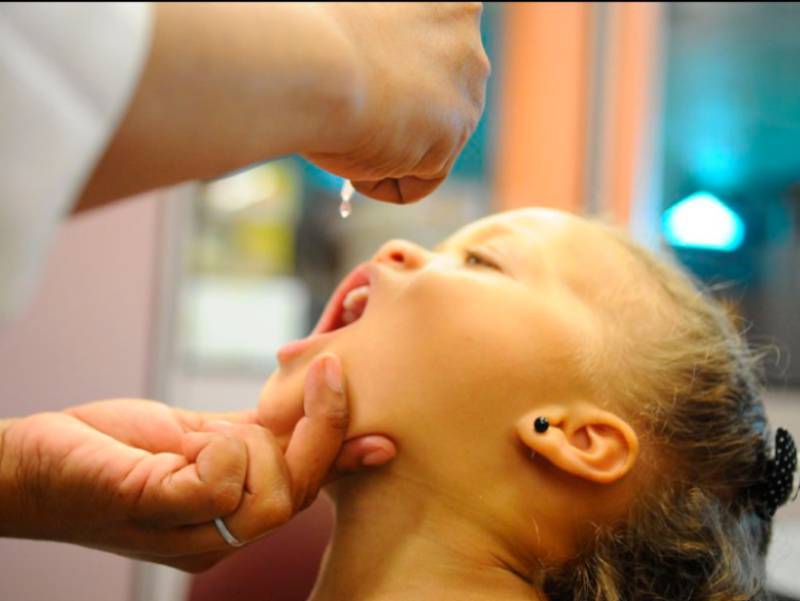 Vacinação contra a paralisia infantil segue até sexta-feira, dia 14, em Paraguaçu Paulista