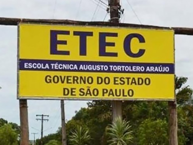 Inscrições para o Vestibulinho da ETEC de Paraguaçu podem ser feitas até esta quarta, dia 8