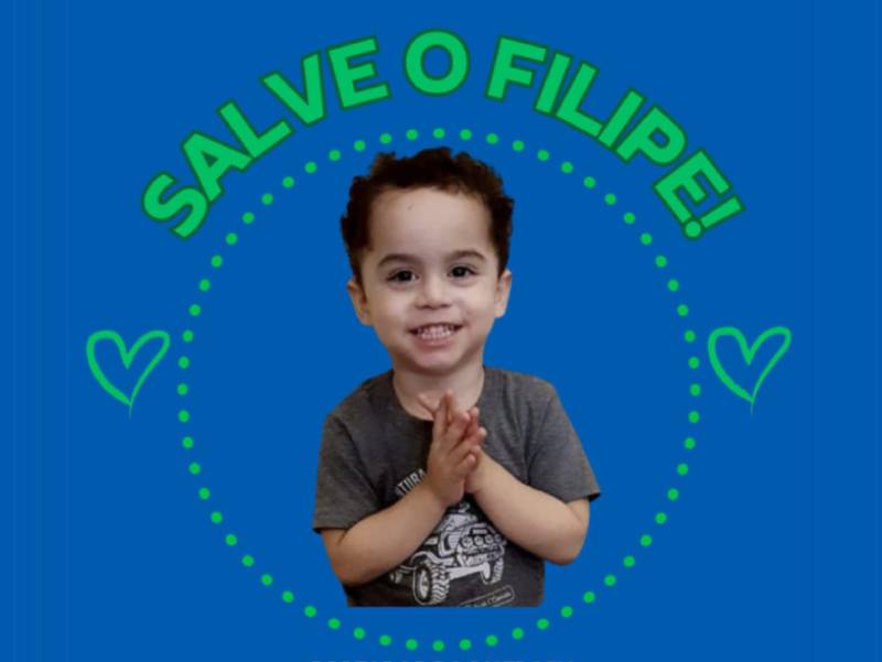 Júnior Baptista lança campanha para conseguir custear tratamento de síndrome rara do filho Filipe