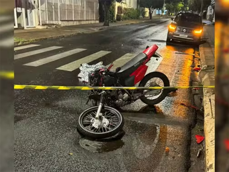 Motociclista morre após acidente em cruzamento de Jaú