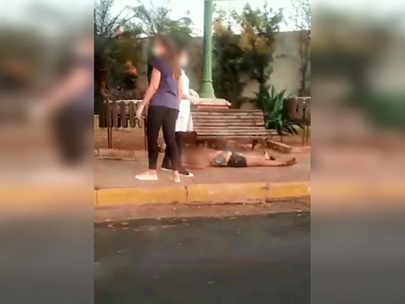 Mulher grávida é agredida pelo companheiro e fica desacordada em praça de Tupã