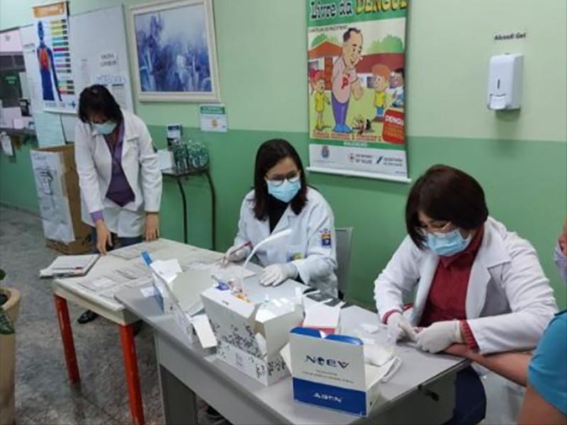 SAE/CTA realiza mais de mil testes de hepatites virais durante o Julho Amarelo