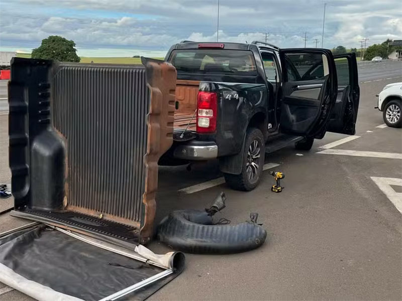 Com 53kg de haxixe, motorista é preso na Rodovia Raposo Tavares