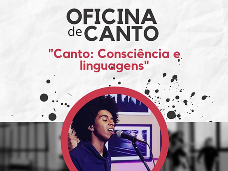 Cantor Lorran Ribeiro vai realizar Oficina de Canto Popular em Paraguaçu