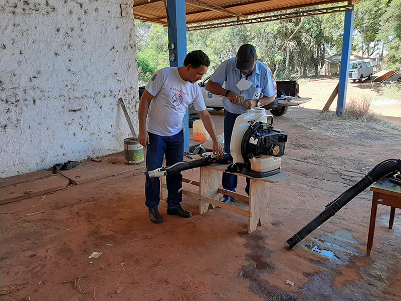 Saúde de Paraguaçu treina profissionais para novo produto de combate à dengue