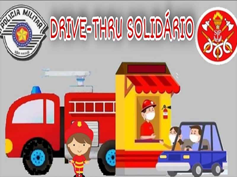 Corpo de Bombeiros de Paraguaçu Paulista promove Drive Thru Solidário