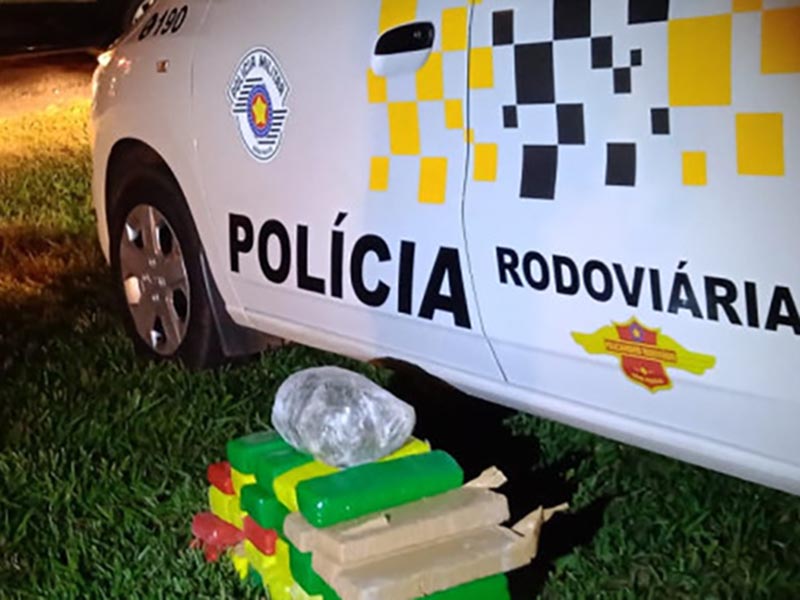 Passageira é presa em Tarumã com 22 kg de maconha e disse que receberia R$ 3 mil para entregar em SP