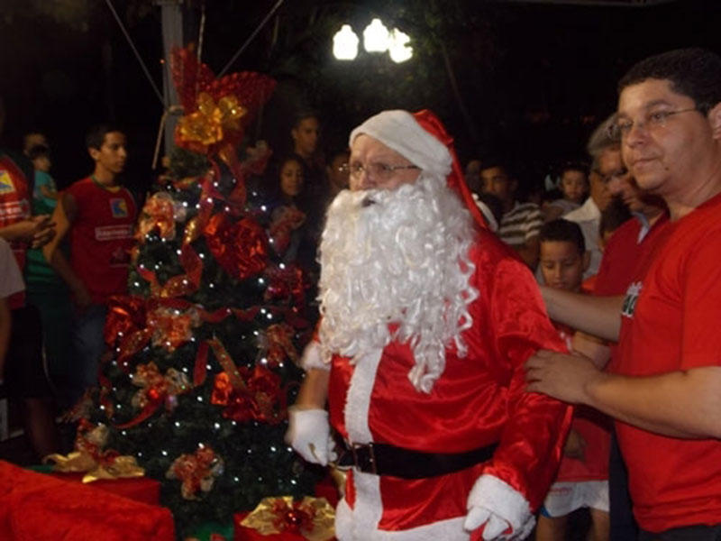 Papai Noel chega em Paraguaçu no dia 11 de dezembro