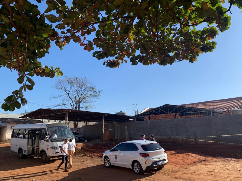 Frota do Departamento de Saúde ganha estacionamento próprio