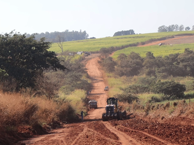 Prefeitura realiza obras de melhorias na PGP de acesso a Raízen e Agroterenas