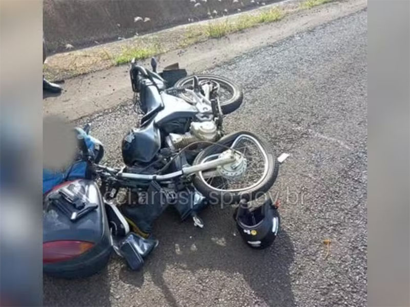 Motociclista morre após bater em traseira de carreta em Santa Cruz do Rio Pardo