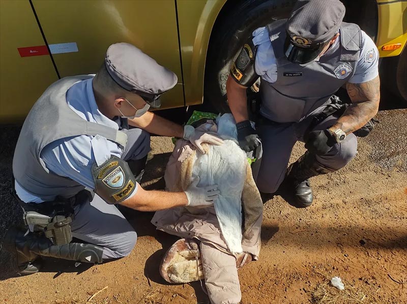 Boliviana é presa transportando pasta base de cocaína escondida em roupas em Santa Cruz do Rio Pardo