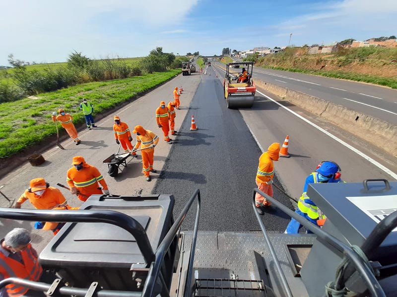 SP 284 tem obras no pavimento em Paraguaçu Paulista e João Ramalho