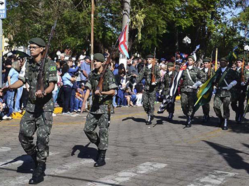 Tradicional Desfile Cívico acontece neste sábado, 7, a partir das 8h30