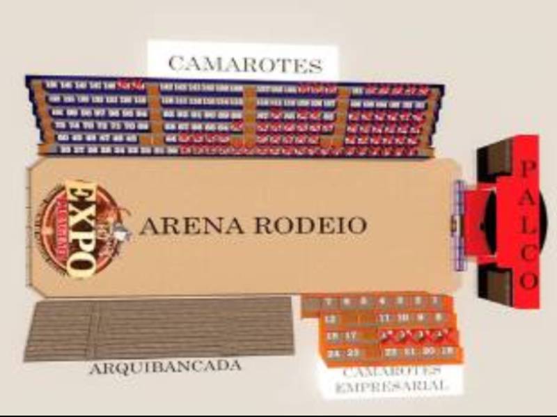 Tem início a venda de camarotes individuais para a Expo Paraguaçu