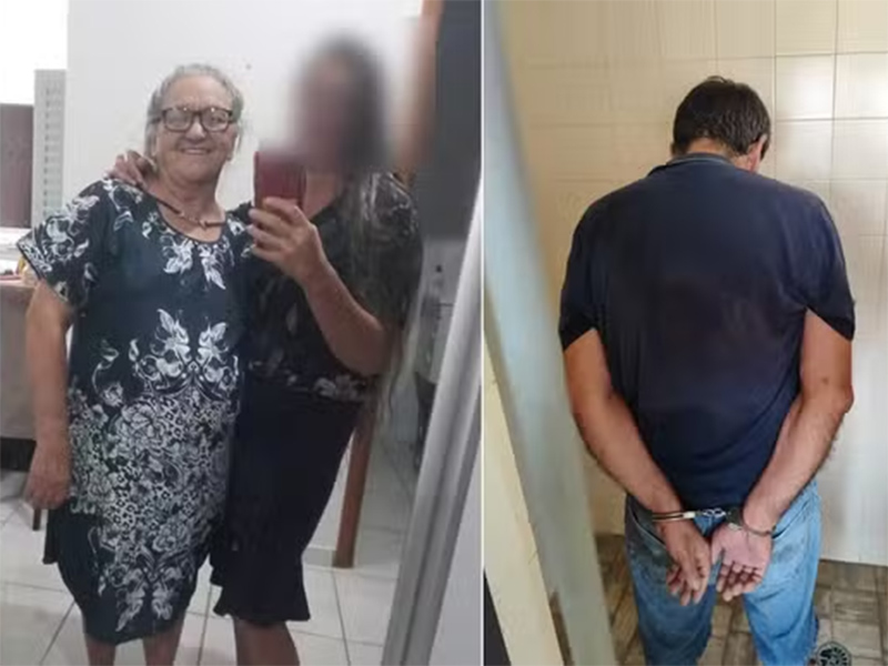 Homem preso por matar mãe idosa e ferir irmã cometeu crimes após discussão em São Manuel