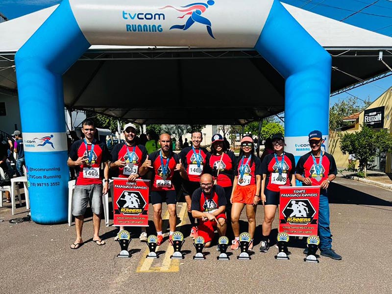 Equipe Paraguaçu Runners tem mais um fim de semana com vitórias e pódios em competições