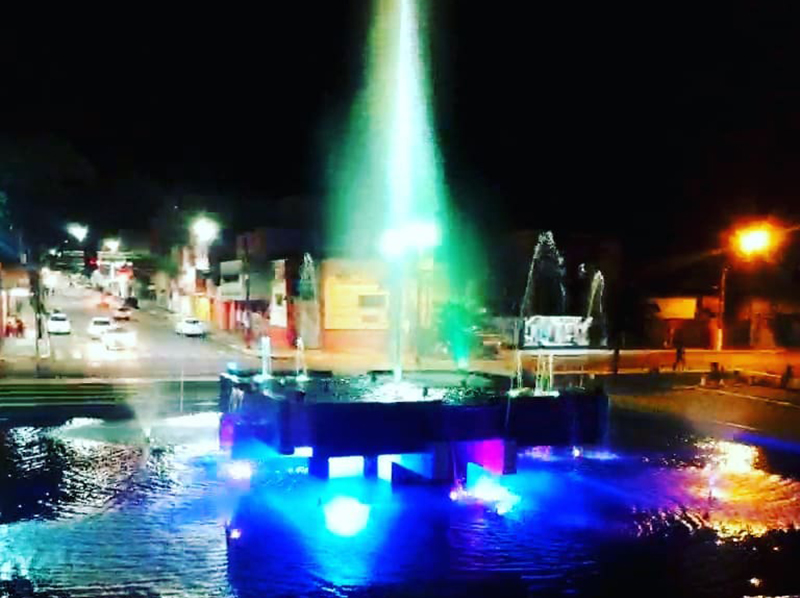 Fonte Luminosa é um dos símbolos preferidos dos paraguaçuenses