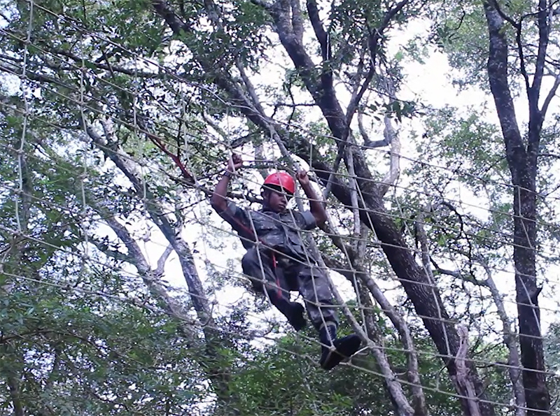 Parque de Aventura com Circuito de Arvorismo é inaugurado em Paraguaçu