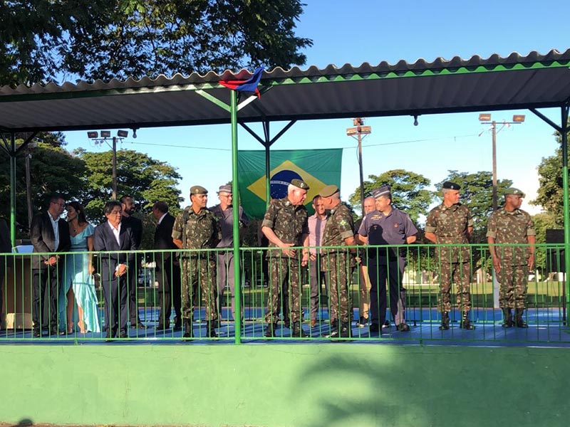 Ministro do Superior Tribunal Militar, General Carvalho visita Paraguaçu Paulista