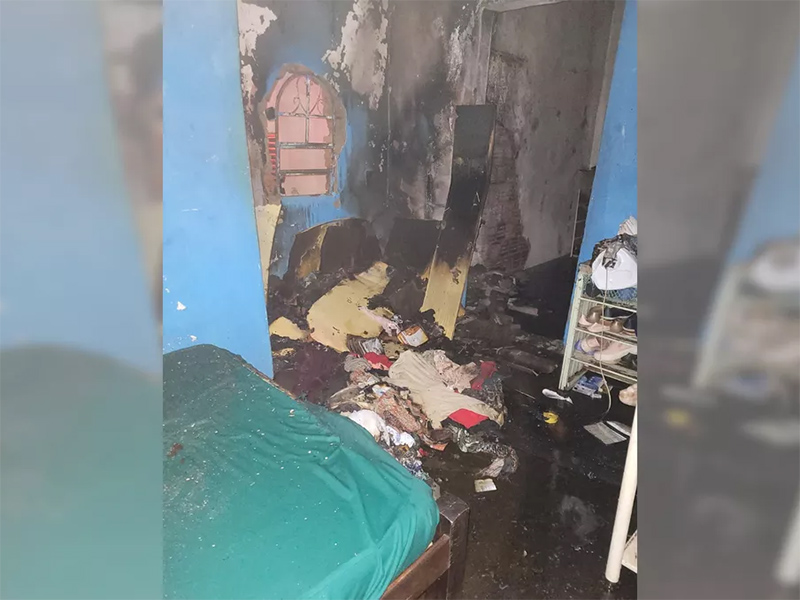 Homem incendeia casa após briga com companheira em Marília