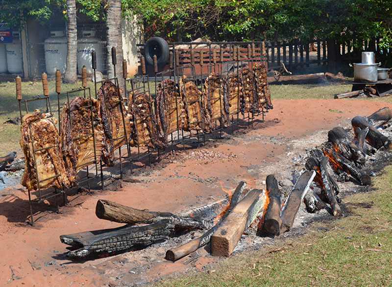 Queima do Alho agita o Hotel Fazenda Cliv Sol, em Iepê