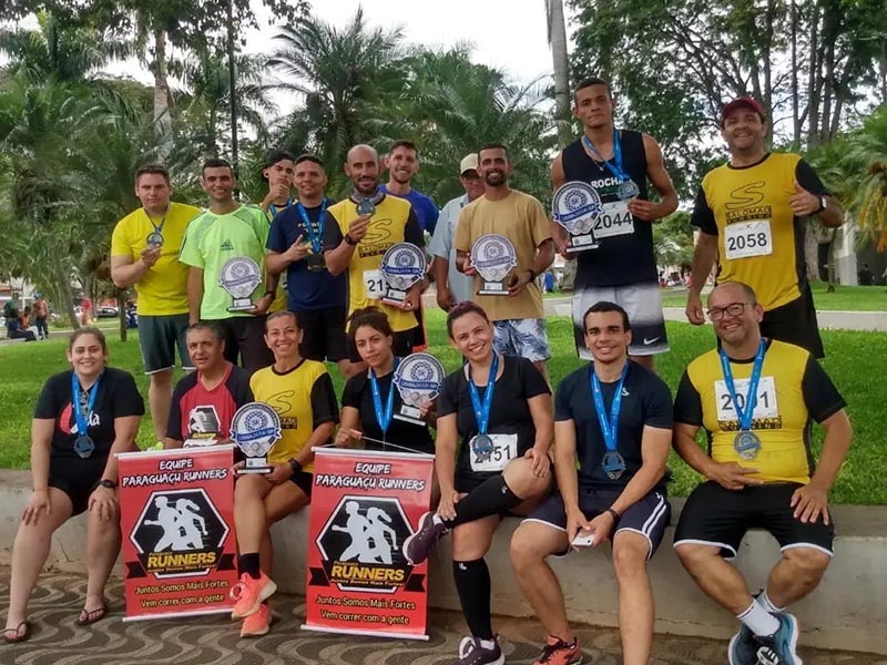 Equipe Paraguaçu Runners se destaca em Corrida de Ubirajara