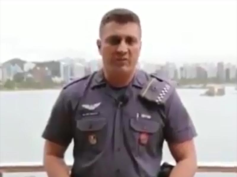 Policial que atuou em ocorrência que matou PM de Paraguaçu em 2015 divulga vídeo emocionado