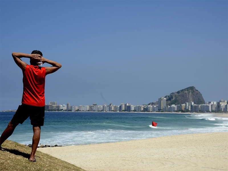 Prefeitura do Rio libera uso de máscaras em lugares abertos