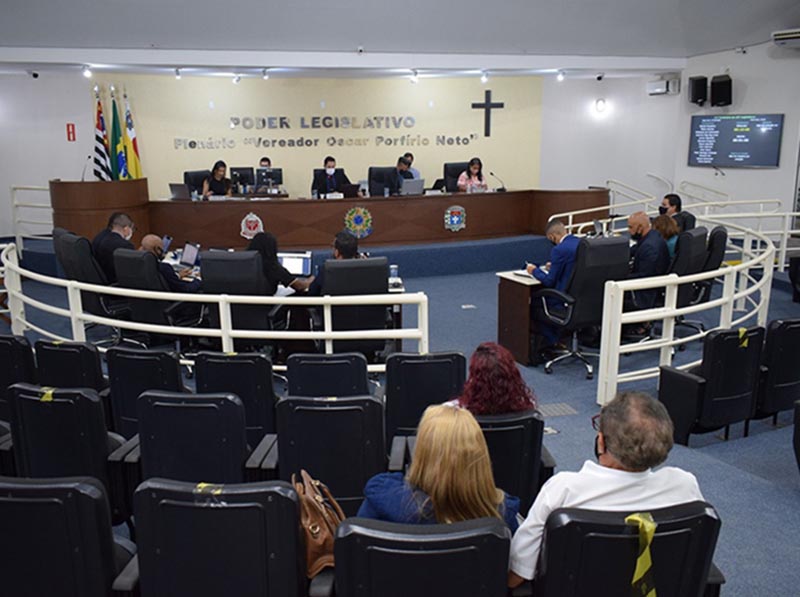 Vereadores reúnem-se na próxima segunda-feira em Sessão Ordinária