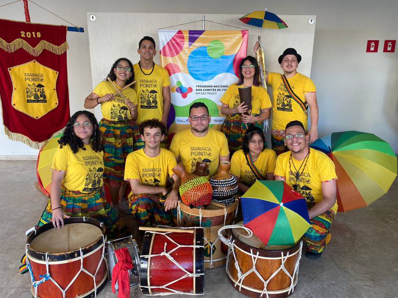 Ponto de Cultura Salão Cultural de Paraguaçu se apresenta no lançamento do Comitê de Cultura de SP