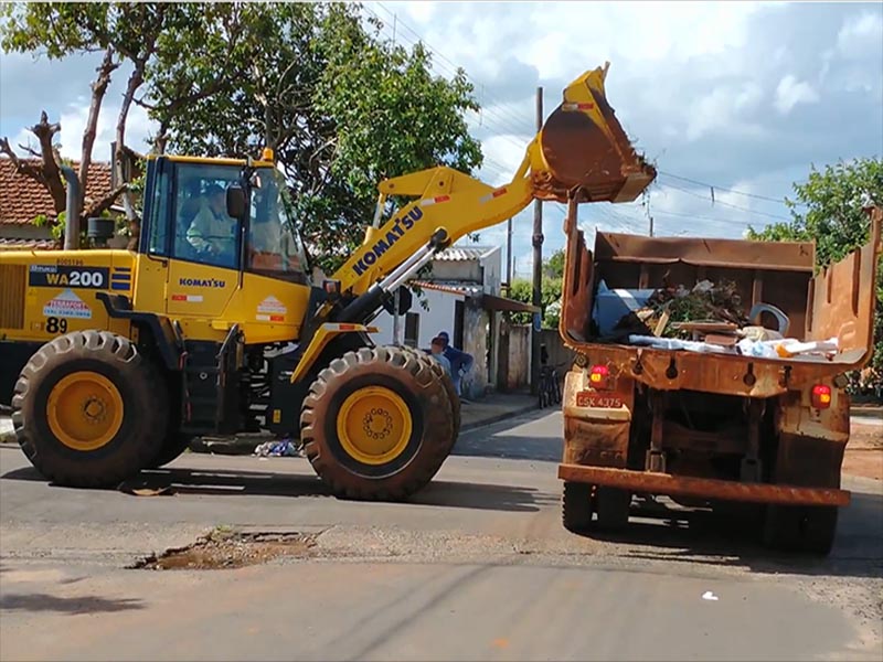 Mutirão 'Limpeza Já' segue nesta semana em Paraguaçu Paulista