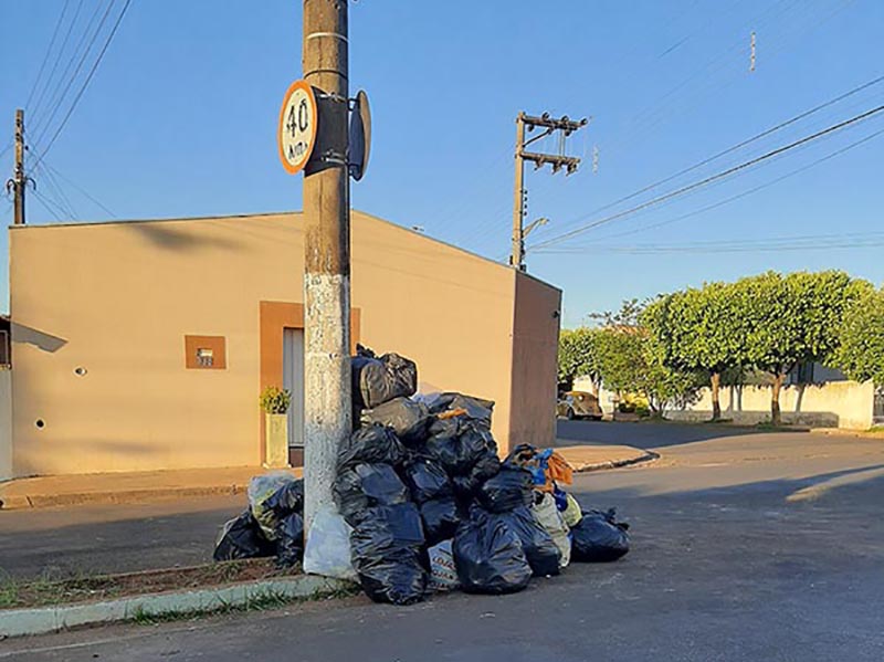 Coleta de lixo causa velhos problemas em Paraguaçu Paulista