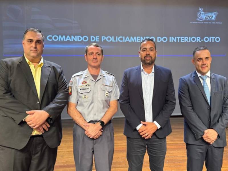 Câmara prestigia evento de celebração dos 20 anos do Comando da Polícia Militar em Prudente