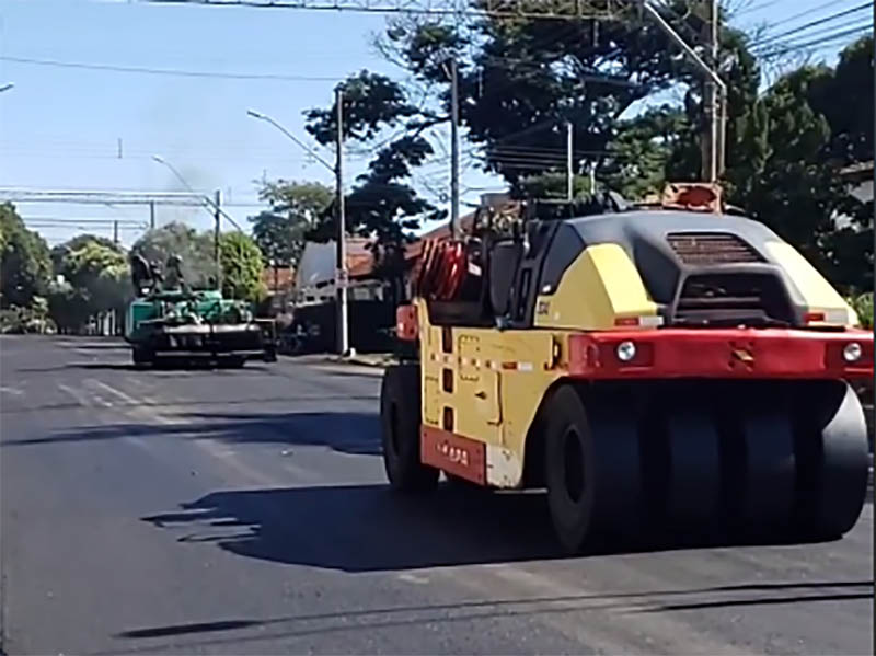 Por que a Avenida Paraguaçu foi recapeada?