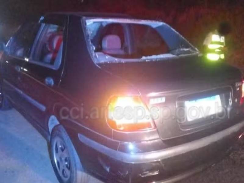 Pedestre morre atropelado por carro no acostamento de rodovia em Bofete