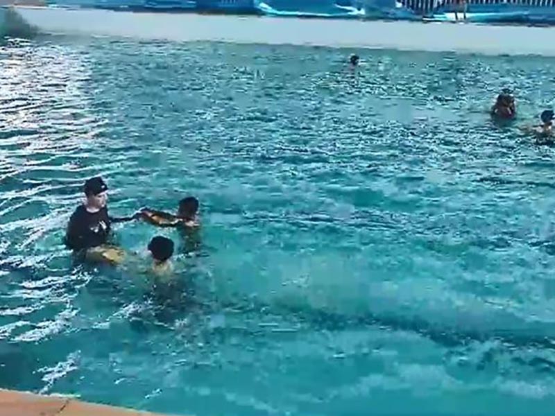 Tem início as aulas de natação para crianças e adolescentes na Piscina Municipal