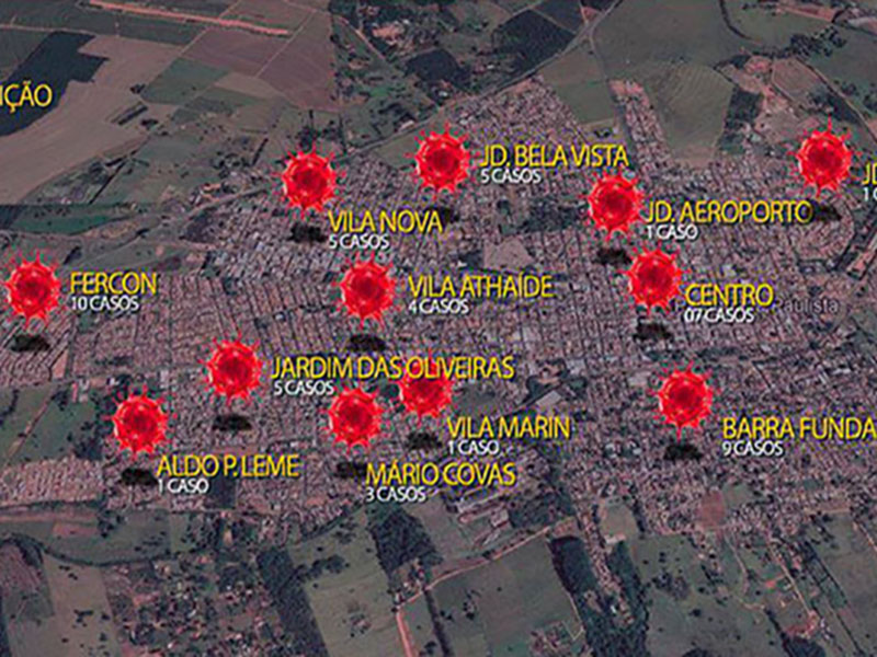 Fercon é o bairro com mais casos de Covid-19 nesta segunda-feira